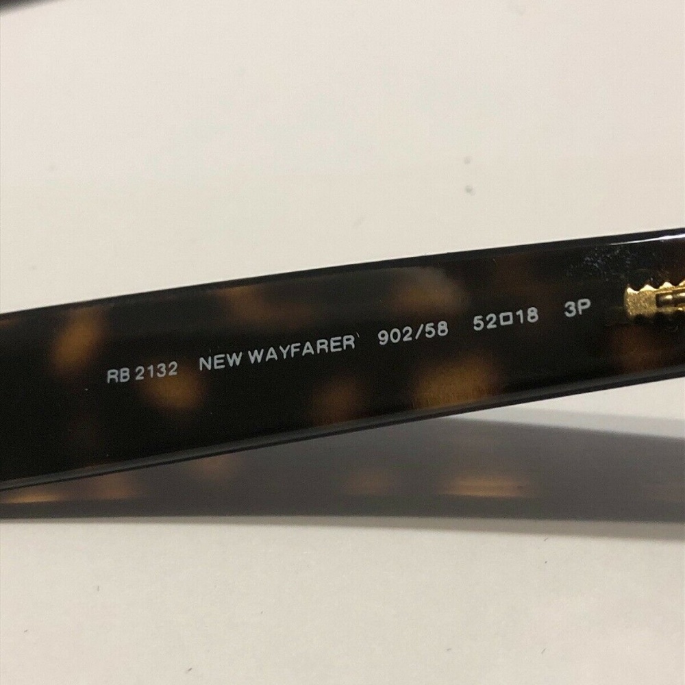 Ray Ban NEW Wayfarer RB2132 Tortoise - Polorized G-15 lens - Picture 8 of 9